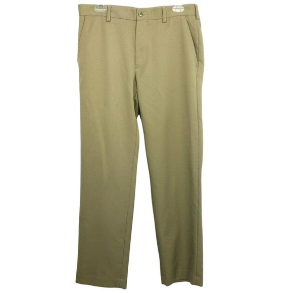 Van Heusen Other - Van Heusen Pants Khaki 32x30 Beige Tan Men Wrinkle Resist No Iron Travel Career